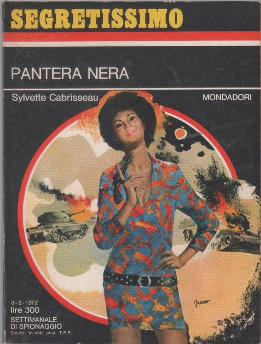 Pantera nera - Sylvette Cabrisseau - copertina