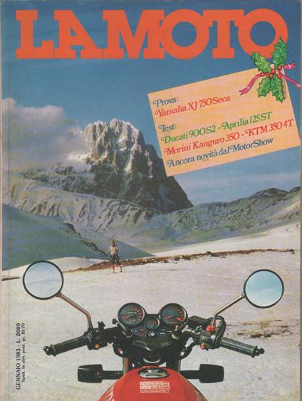 La moto. 1983 gennaio - copertina