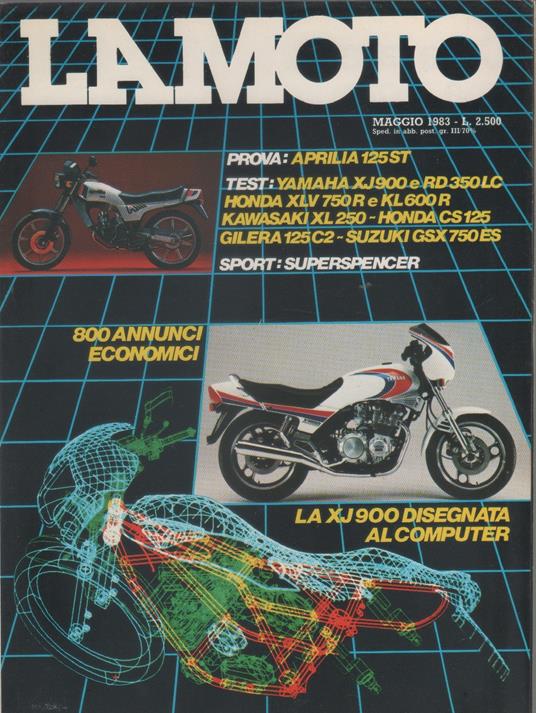 La moto. 1983 maggio - copertina