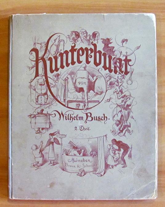 Kunterbunt - Wilhelm Busch - copertina