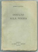 Insulto Alla Poesia. Euritmiche. Ed. La Voce Sul Mondo. Priulla, 1931