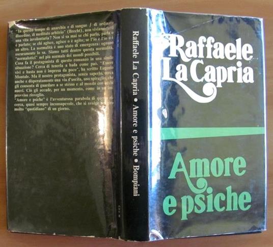 Amore E Psiche - Raffaele La Capria - copertina