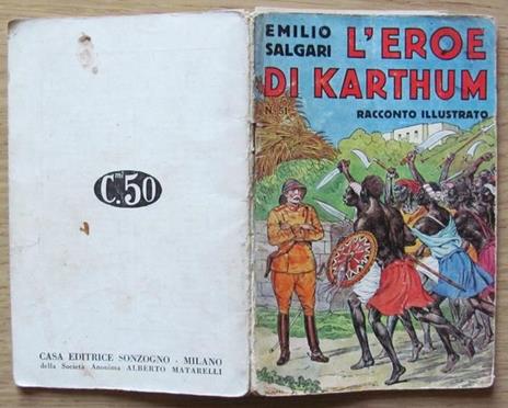 L' Eroe Di Karthum. I Racconti Di Avventure N.51 - Emilio Salgari - copertina