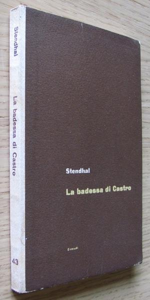 La Badessa Di Castro - Stendhal - 2