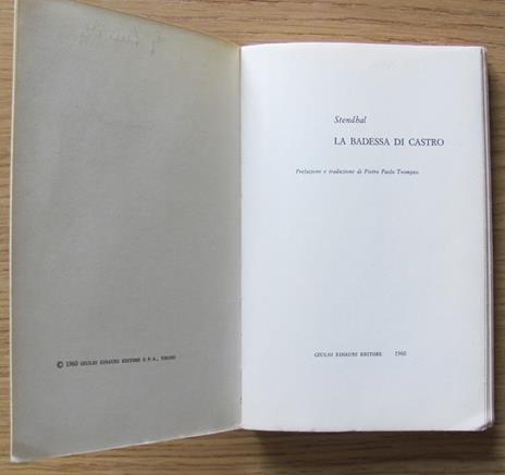 La Badessa Di Castro - Stendhal - 3