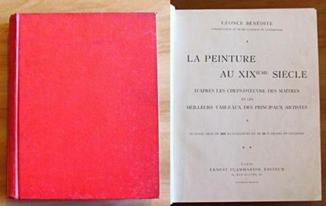 La Peinture Au Xixieme Siecle - Léonce Bénédite - copertina