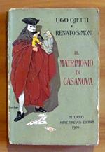 Il MATRIMONIO DI CASANOVA - Commedia in 4 atti