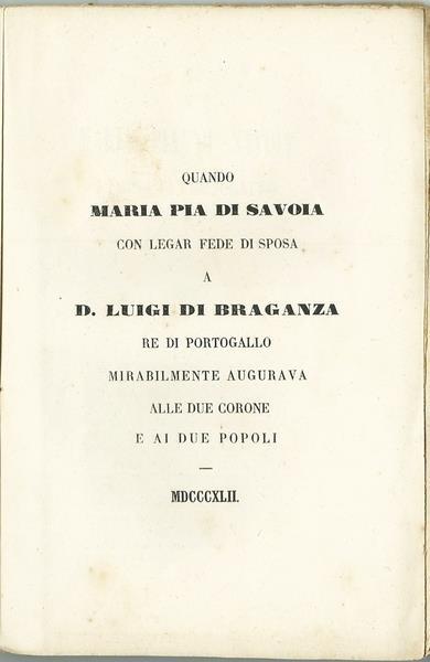 Amedeo Vi Di Savoia Ossia Il Conte Verde. Canto Storico - Giovanni Prati - 2