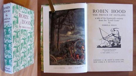 Robin Hood The Prince Of Outlaws - Collana The Children'S Illustrated Classics - Carola Oman - copertina