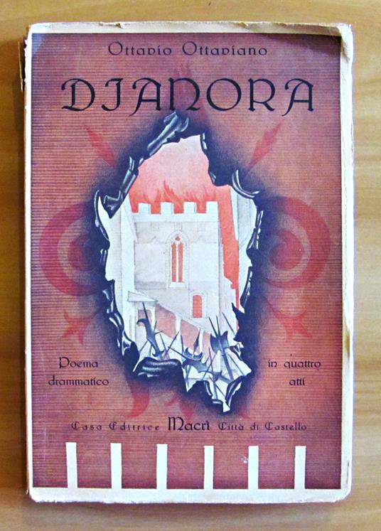 Dianora - Poema Drammatico In Quattro Atti - copertina
