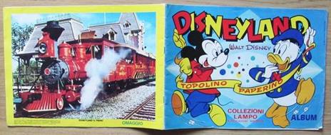 Album Figurine Disney Lampo. Disneyland Topolino E Paperino, 1976 Vuoto - Walt Disney - copertina