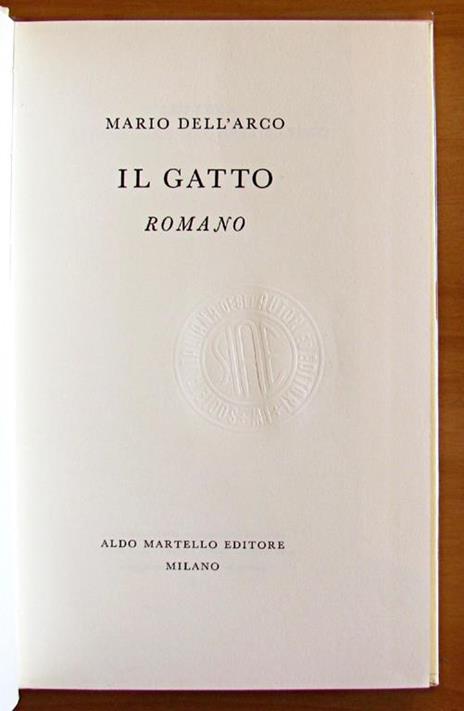 Il Gatto Romano - Mario Dell'Arco - 4