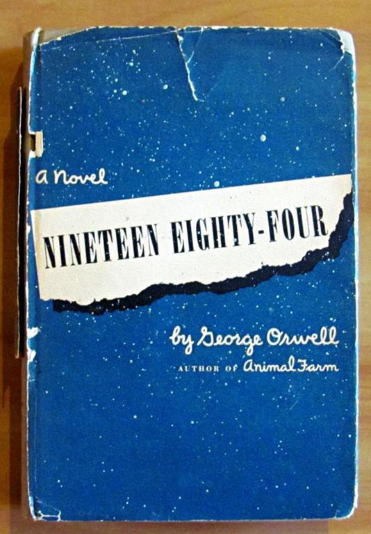 Nineteen Eighty-Four - George Orwell - copertina