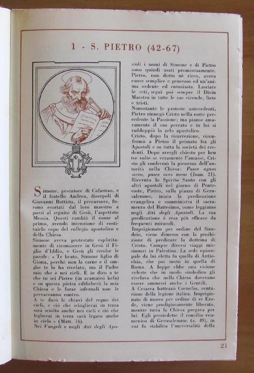 Tu Es Petrus: Tutti I Papi. Gli Anni Santi. Il Vaticano. Roma Ed. Damiani & C. 1950 - G. Galbiati - 3