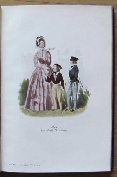 Die Mode. Menschen Und Moden Im Neunzehnten Jahrhundert. Vol. Ii. 1818-1842 + Vol. Iii. 1843-1878 - Max von Boehn - 4