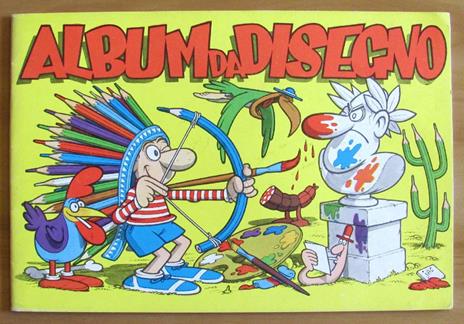 ALBUM DA DISEGNO JACOVITTI - Giallo - NUOVO! - Jacovitti - 2