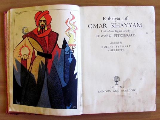 Fitzgerald - RUBAIYAT of OMAR KHAYYAM - Ed. Collins, 1947 ill. R. S. SHERRIFFS - Edward Fitzgerlad - 3