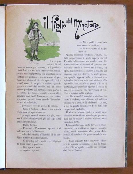 Il Figlio Del Minatore - Letture Amene E Istruttive Per La Gioventã¹ - 1911 - Ill. Yambo - Elvira Simonatti Spinelli - 3