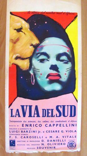 Locandina Originale 1953 - LA VIA DEL SUD - copertina