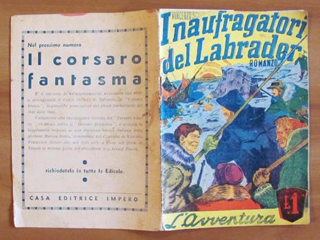 I Naufragatori Del Labrador - Collana L'Avventura (Raccolta Di Brevi Romanzi D'Avventure) - Vincenzo Scotti - 5