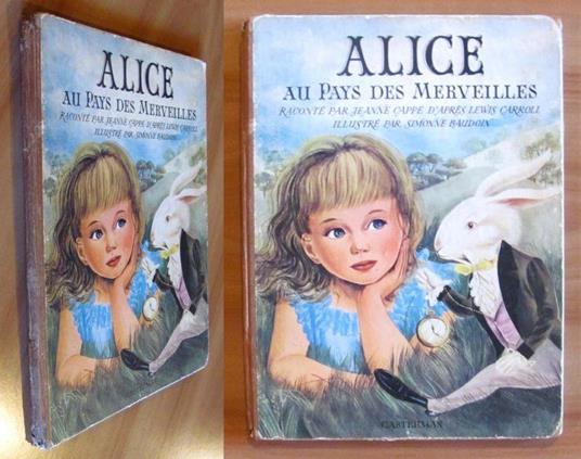 Alice Au Pays Des Merveilles - Ill. Baudoin, 1953 - copertina