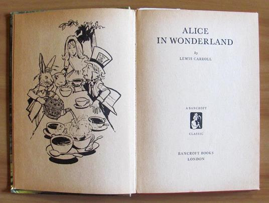 Alice In Wonderland - Bancroft Classic N.7 - Lewis Carroll - 2