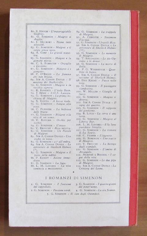 La Criniera Del Leone - Collana Il Girasole, I Ed. 1959 - Arthur Conan Doyle - 2