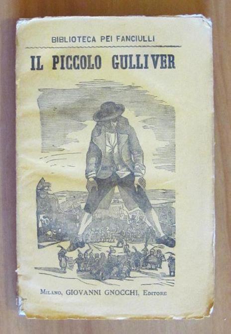 Il Piccolo Gulliver - Biblioteca Dei Fanciulli, 1879 - copertina