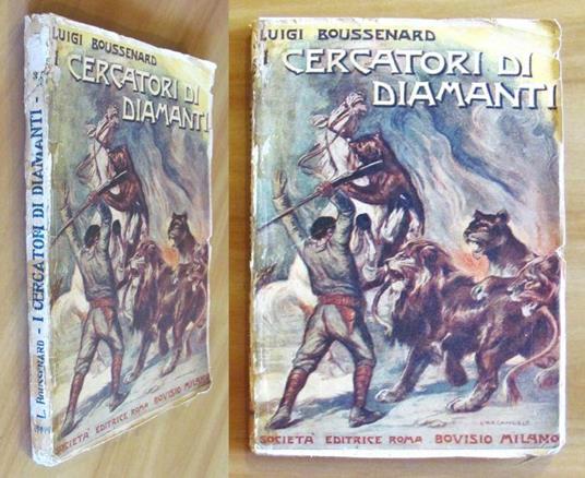 I Cercatori Di Diamanti - Louis Boussenard - copertina