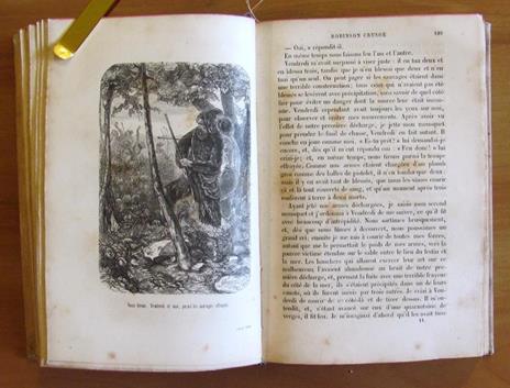 Aventures De Robinson Crusoe - 1862 Ill. Gavarni - Daniel Defoe - 7