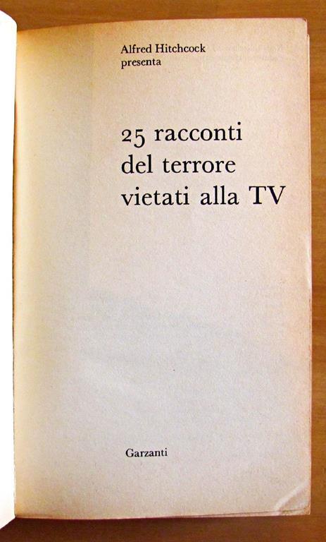 25 Racconti Del Terrore Vietati Alla Tv - Alfred Hitchcok - 2