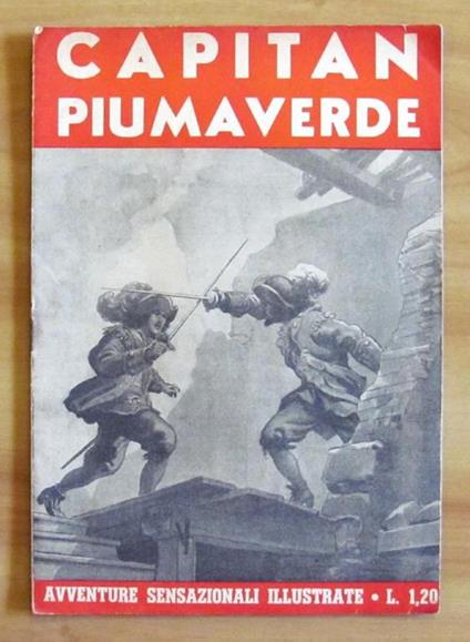 Capitan Piumaverde - Collana Avventure Sensazionali Illustrate - copertina