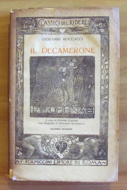 Classici del ridere - Il Decamerone - Filomena Giornata Seconda - Giovanni Boccaccio - copertina