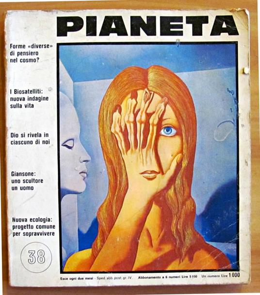 Pianeta - N.38 Gennaio-Febbraio 1971 - copertina