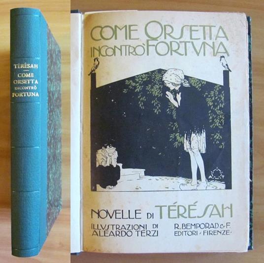 Come Orsetta Incontro' Fortuna, Ii Ed. 1918 Ill. A. Terzi - Térésah - copertina