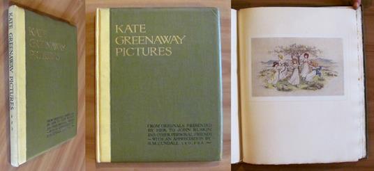 KATE GREENAWAY PICTURES From originals presented by her to John Ruskin, I ed. 1921 - Kate Greenaway - copertina