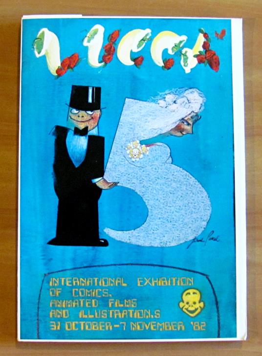 LUCCA 15 Salone Internaz. COMICS, FILM d'Animazione e Illustrazione 1982 - copertina