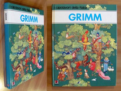 I CAPOLAVORI DELLA FIABA - GRIMM, 1981 - ill. COLOMBI - Grimm - copertina
