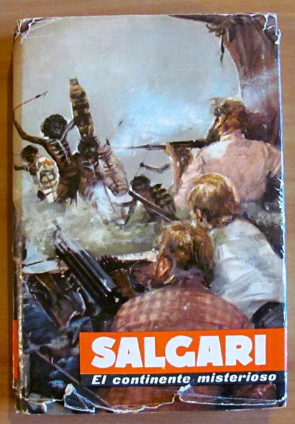 EL CONTINENTE MISTERIOSO - Coll. OBRAS DE EMILIO SALGARI - Emilio Salgari - copertina