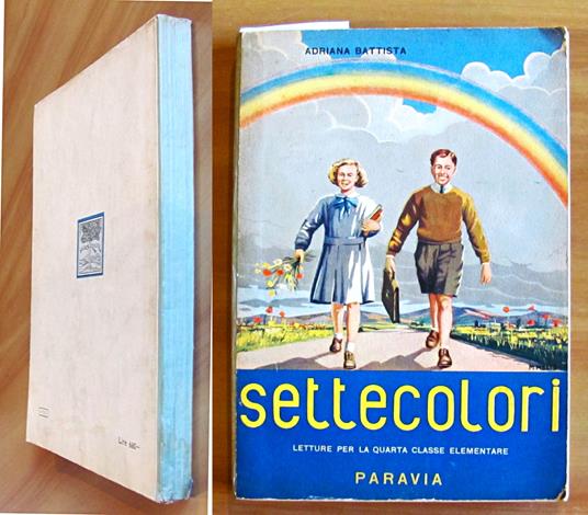 SETTECOLORI - Letture per la Quarte Classe Elementare - ill. BARDZKI - copertina