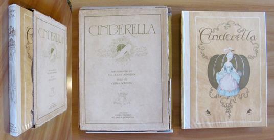 CINDERELLA, I ed. anni '20 ill. SOWERBY - RARISSIMO - copertina