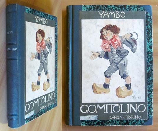GOMITOLINO, I ed. 1913 - ill. YAMBO - Yambo - copertina