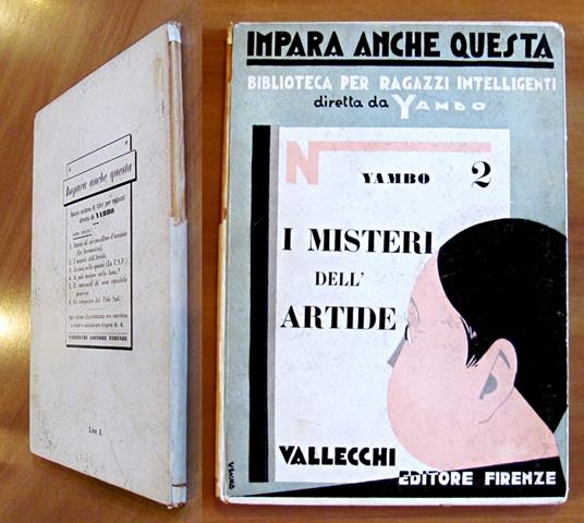 I MISTERI DELL'ARTIDE - Impara Anche Questa N.2, 1929 - Yambo - copertina