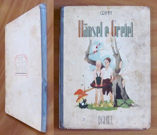 HANSEL E GRETEL (Nanni e Greta), 1946 - ill. OLIVETTI - copertina