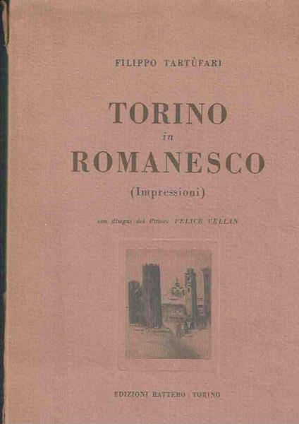 Torino In Romanesco (Impressioni) - Filippo Tartufari - copertina