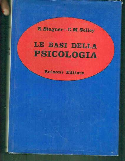 Le Basi Della Psicologia Bulzoni Editore 1972 - copertina