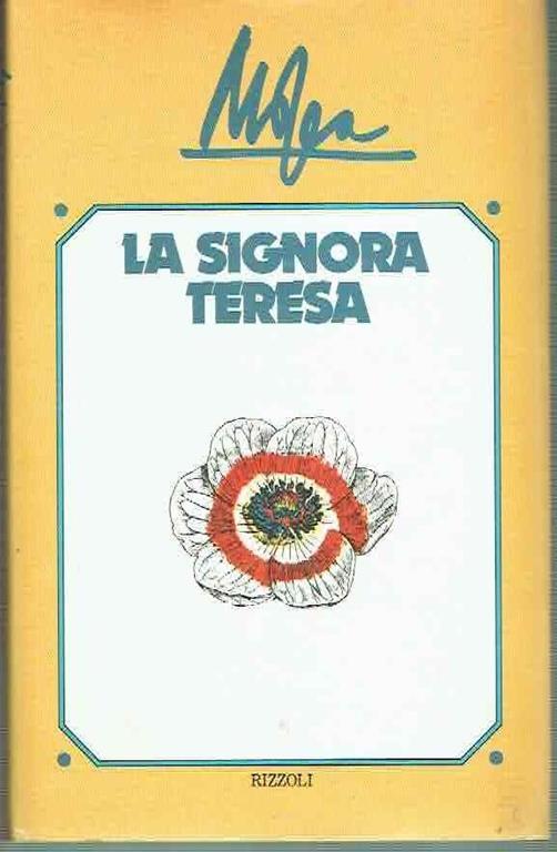 La Signora Teresa - G. Mosca - copertina