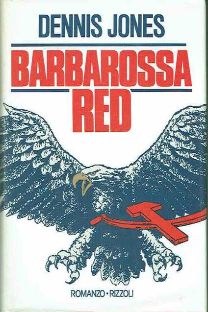 Barbarossa red - Dennis Jones - copertina