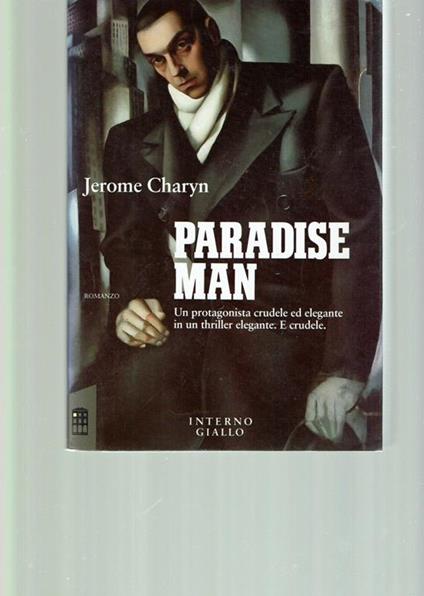 Paradise Man  - Jerome Charyn - copertina