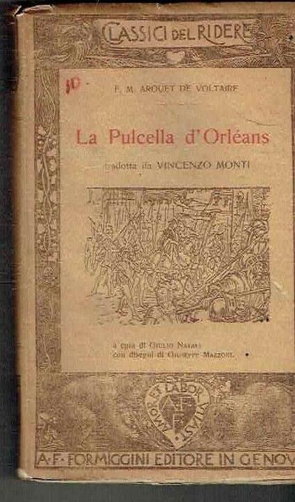 La Pulcella D'orleans - copertina